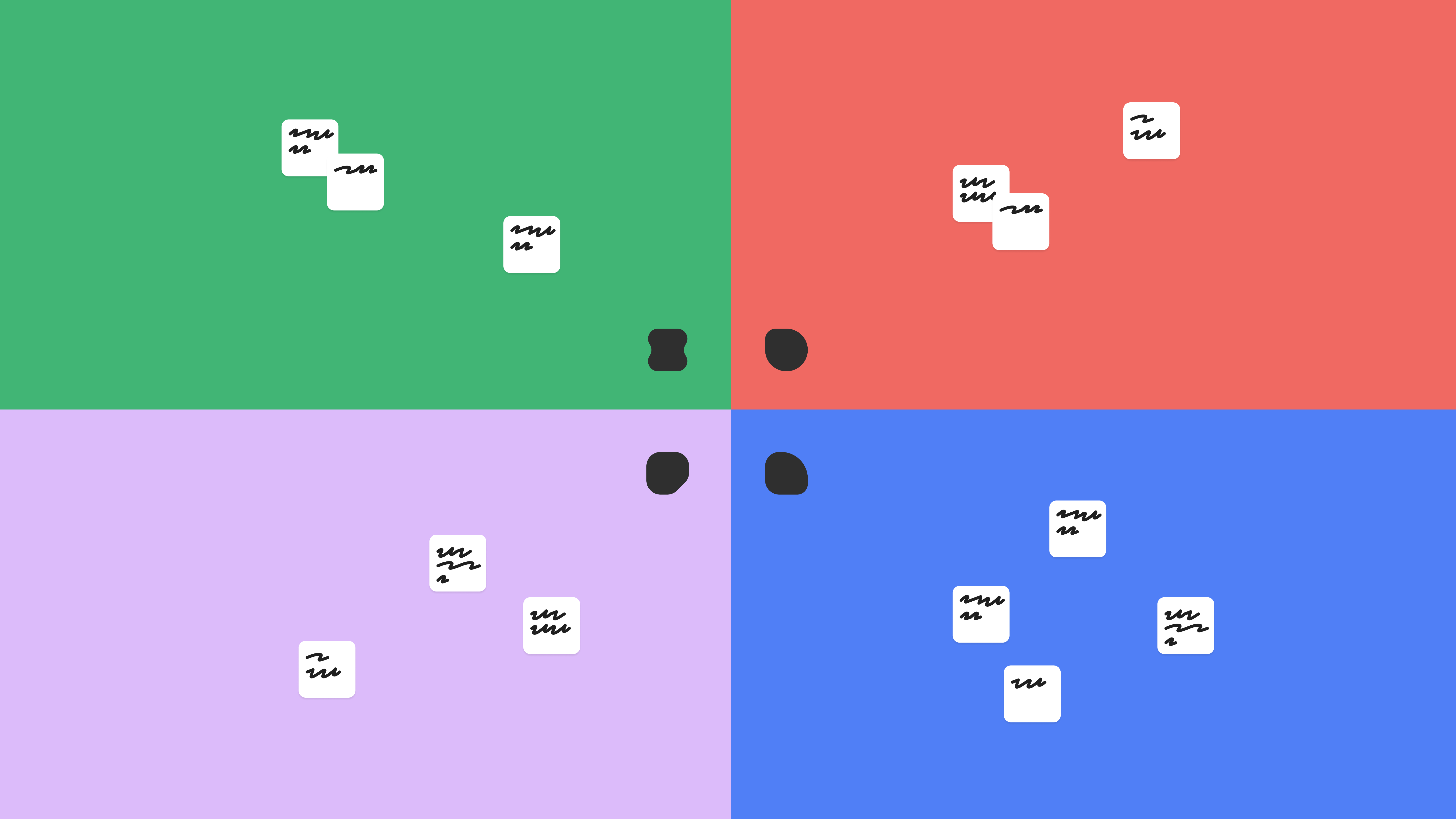 Retrospective template Mural